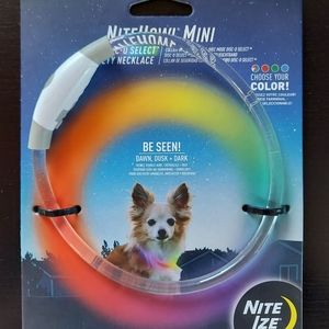 Nite Ize NiteHowl Mini LED Dog Collar Rechargeable Safety Disc-O Select
